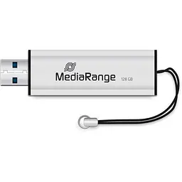 Флеш-накопичувач MediaRange 128GB USB flash drive USB 3.0 black/silver (MR918)