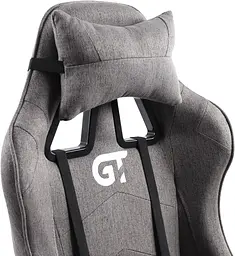 Геймерське дитяче крісло GT Racer X-5934-B Kids Fabric Gray - мініатюра 6