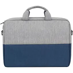 Сумка для ноутбука RivaCase 15.6" 7532 (Grey/Dark blue) - мініатюра 3