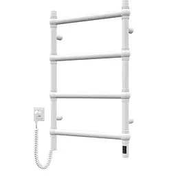 Електрична рушникосушка Navin Retro 500x800 Sensor ліва, білий оксамит 10-012033-4860, Білий матовий, Ліве, Електронний