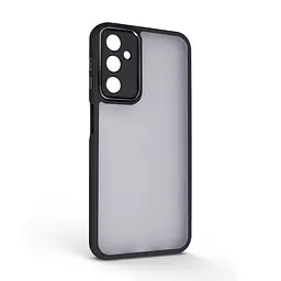 Защитный чехол для Samsung Galaxy A24 4G (A245), Shade, черный, TPU+PC, матовый, защита всего корпуса, панель-накладка, противоударный, с высокими бортами, амортизирует удары при падениях, ArmorStandart (ARM70070)