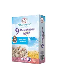 Пластівці Козуб Продукт Найніжніші 9 злаків+льон Premium 500 г