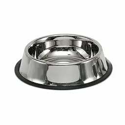 Миска для собак та котів Nobby Anti Slip нержавіюча сталь Ø 18 см 900 мл 72816