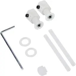 Приховане кріплення для підвісних унітазів і біде Mixxus Premium Screw-1902 MP6608, Білий