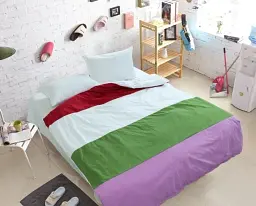 Комплект постільної білизни Tag Tekstil Color mix CM-R10 Двоспальний