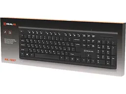 Клавіатура REAL-EL RK-507 Black (EL123100050) - мініатюра 6