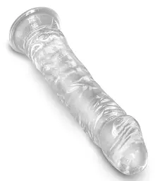 Фалоімітатор Pipedream King Cock 8 Inch, 21,6 см (прозорий) - мініатюра 3