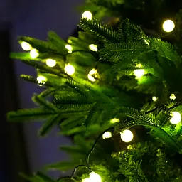 Стрічка світлодіодна MBM My Home Кульки 23 м тепле світло біла (DH-LAMP-06 WARM WHITEE) - мініатюра 7