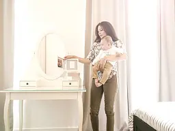 Подвійна рамка Baby Art, квадратна з відбитком, біло-сіра (3601095200) - мініатюра 4