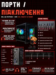 Ігровий ПК Tera Soldier-5700Ry (RX 5700 XT 8GB / Ryzen 5 3500x / 16GB DDR4 / SSD 512GB) - мініатюра 10