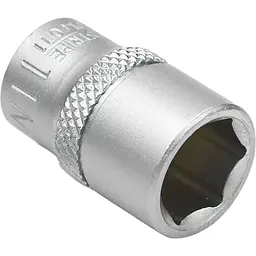 Головка торцева Wurth шестигранна 1/4IN коротка SW11 Red Stripe (5763014011)