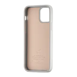 Чохол Jinduka Leather Case with MagSafe iPhone 12 Beige - мініатюра 3