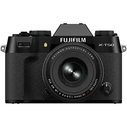 Цифровий фотоапарат Fujifilm X-T50 + XF16-50mmF2.8-4.8 R LM WR Kit Black (16828478)