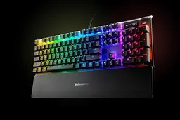 Клавіатура SteelSeries Apex 7 Blue Switch [64774] [121363] - мініатюра 4
