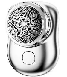 Електрична мінібритва-брелок No Brand на акумуляторі бездротова USB Mini Shaver Black (2093506432) - мініатюра 5