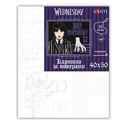 Картина за номерами Santi Wednesday Born uncomfortable 40х50 см (955041) - мініатюра 2