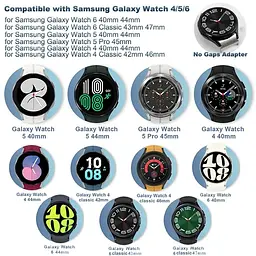 Ремінець для фітнес-браслета Grand Samsung Watch 4 Milanese Loop міланська петля металева - мініатюра 3