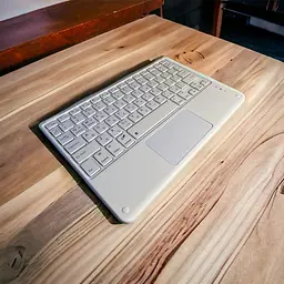 Бездротова клавіатура Primo KB01 Bluetooth з тачпадом White - мініатюра 6