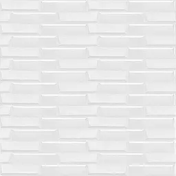 Самоклеюча 3D панель біла кладка Sticker Wall 19600х700х5мм - мініатюра 2