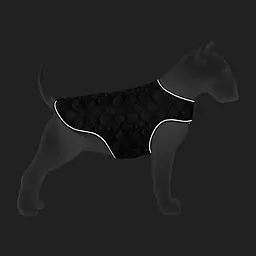 Курточка-накидка для собак WAUDOG Clothes, малюнок "Луска", M, А 37 см, B 52-62 см, С 36-47 см - мініатюра 4