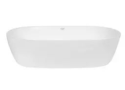 Комплект Qtap Aquarius: Раковина накладна прямокутна 470x380x120 мм White + Донний клапан PU02 (QT21112185WN47295) - мініатюра 3