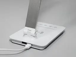 Настільна лампа LED Diasha A5502P SL wireless char, 6W, 3200K-6000K, хром сатин, сучасний стиль, з нічником - мініатюра 5