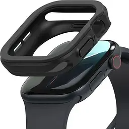 Силіконовий чохол Ringke Air Black для Apple Watch 10 (46мм) - мініатюра 2