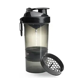 Шейкер спортивний SmartShake Original2GO 600 мл Black (10560802) - мініатюра 3