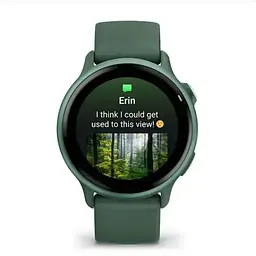 Смарт-годинник Garmin Vivoactive 6 Metallic Jasper Green with Jasper Green Band (010-02985-02/42) - мініатюра 2