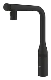 Змішувач для кухні Grohe Essence 31892KF0 Чорний матовий - мініатюра 4