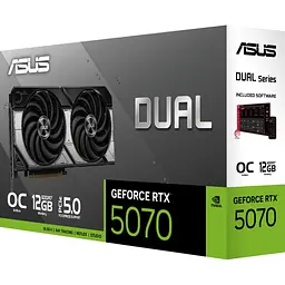 Відеокарта ASUS GeForce RTX5070 12Gb DUAL OC (DUAL-RTX5070-O12G) - мініатюра 7