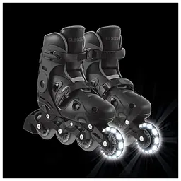 Роликові ковзани Globber Go Scates Lights р.34-37 до 60 кг 5+ років сірі (785-120) - мініатюра 2