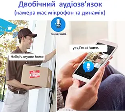Вулична 4G камера SC23-G 8Мп 2 об'єктиви підтримка SIM-карт віддалений перегляд сигналізація обертання - мініатюра 5