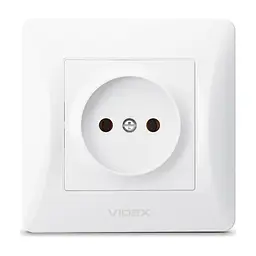 Розетка Videx BINERA 1ая (VF-BNSK1-W)