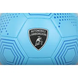 Футбольний м'яч Lamborghini розмір 5 блакитний (45921) - мініатюра 2