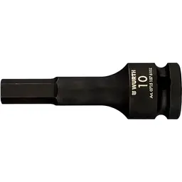 Ключ торцевий ударний Wurth 1/2IN-INHEX-LONG-10MM (арт. 0715137610)