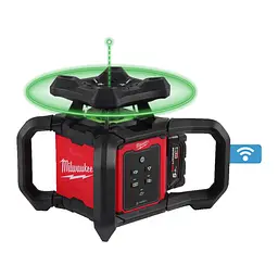 Рівень лазерний ротаційний акумуляторний MILWAUKEE, M18 RLOHVG300-501C, 300м (зарядний пристрій M12-18 C, 1 акумулятор М18 В5 5А - мініатюра 3