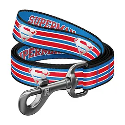 Повідець для собак WAUDOG Nylon "Супермен Ретро" світловідбивний M (341-1082)