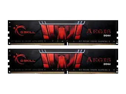 Модуль пам'яті G.Skill 32 GB (2x16GB) DDR4 2666 MHz Aegis (F4-2666C19D-32GIS)
