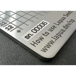 Мнемонічний планшет Lapua Seed phrase keeper for Tangem Wallet (LSPKTWW) - мініатюра 6