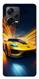 Чохол Demsky Yellow Porsche для Xiaomi Redmi Note 12 Pro+ 5G
