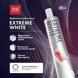 Уцінка. Зубна паста Splat Special Extreme white 75 мл  - мініатюра 11