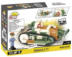 Конструктор COBI танк 1:35 RENAULT FT 2991 - мініатюра 7