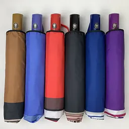 Жіноча складана парасолька напівавтомат The Best 97 см фіолетова - мініатюра 8