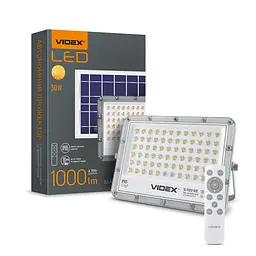 LED прожектор автономний Videx 1000Lm 5000K 3.2V (27063-000)