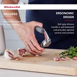 Прес для часнику KitchenAid Coreline сірий (KAS132OHCGG) - мініатюра 6