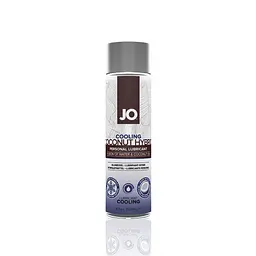 Охолоджувальна змазка-крем з кокосовою олією JO Coconut Hybrid COOLING (120 мл) біла - мініатюра 1