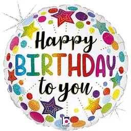 Кулька Happy Birthday 3202-3183 Різнокольоровий