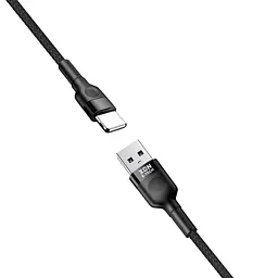 Кабель XON SmartCable Type-A - Lightning 3A 3м UniLink (SC30CL3A3B 4616) Чорний - мініатюра 3