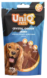 Ласощі для собак UniQ PETS В'ялене куряче м'ясо 80 г